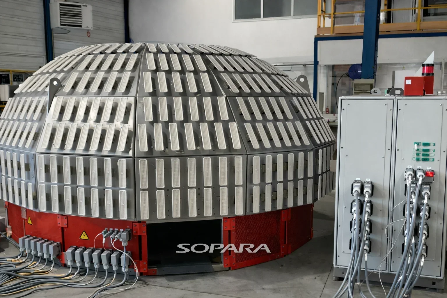 3D-IR 3D Infrarot-Systeme für Großkomponenten Ansicht 3